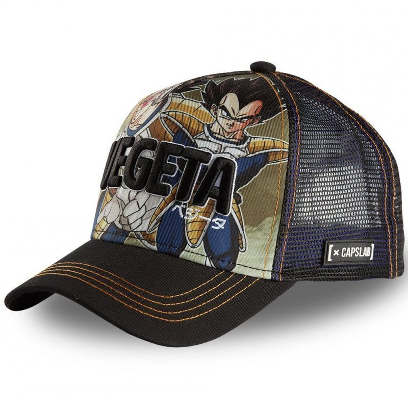 Casquette Homme VEG Noir et Bleu