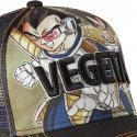 DRAGON BALL Z Casquette Homme Microcoton VEG Noir Bleu CAPSLAB