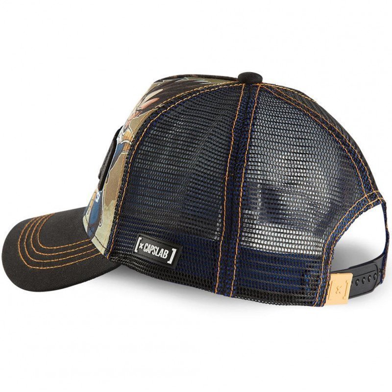 Casquette Homme VEG Noir et Bleu