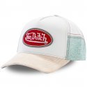 VON DUTCH Casquette Homme Coton ALUC KYS Blanc Bleu