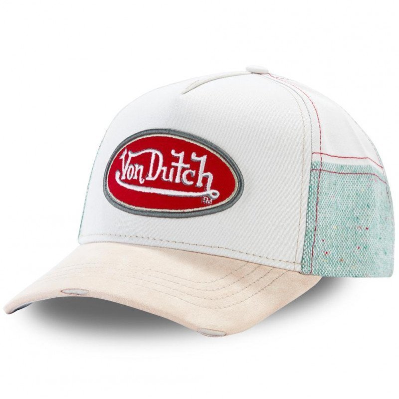 Casquette Homme ALUC Blanc et Bleu