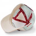 Casquette Homme ALUC Blanc et Bleu
