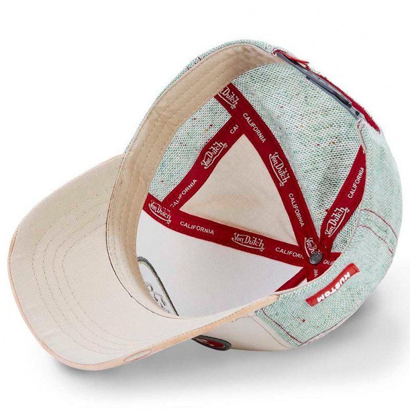 Casquette Homme ALUC Blanc et Bleu