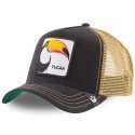 Casquette Homme TUCAN Noir et Jaune