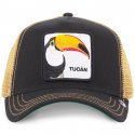 Casquette Homme TUCAN Noir et Jaune
