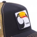 Casquette Homme TUCAN Noir et Jaune