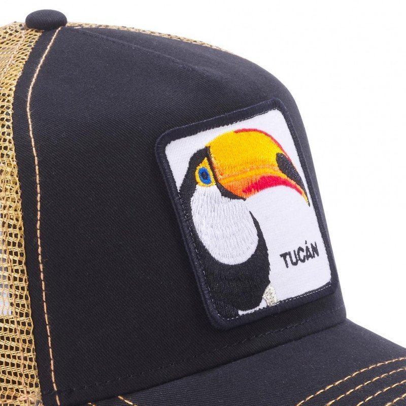 Casquette Homme TUCAN Noir et Jaune
