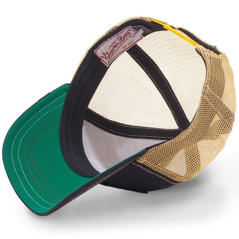 Casquette Homme TUCAN Noir et Jaune