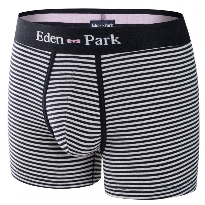 Boxer Homme RAYE Gris et Souris