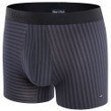 Boxer Homme LIGNE Bleu et Noir