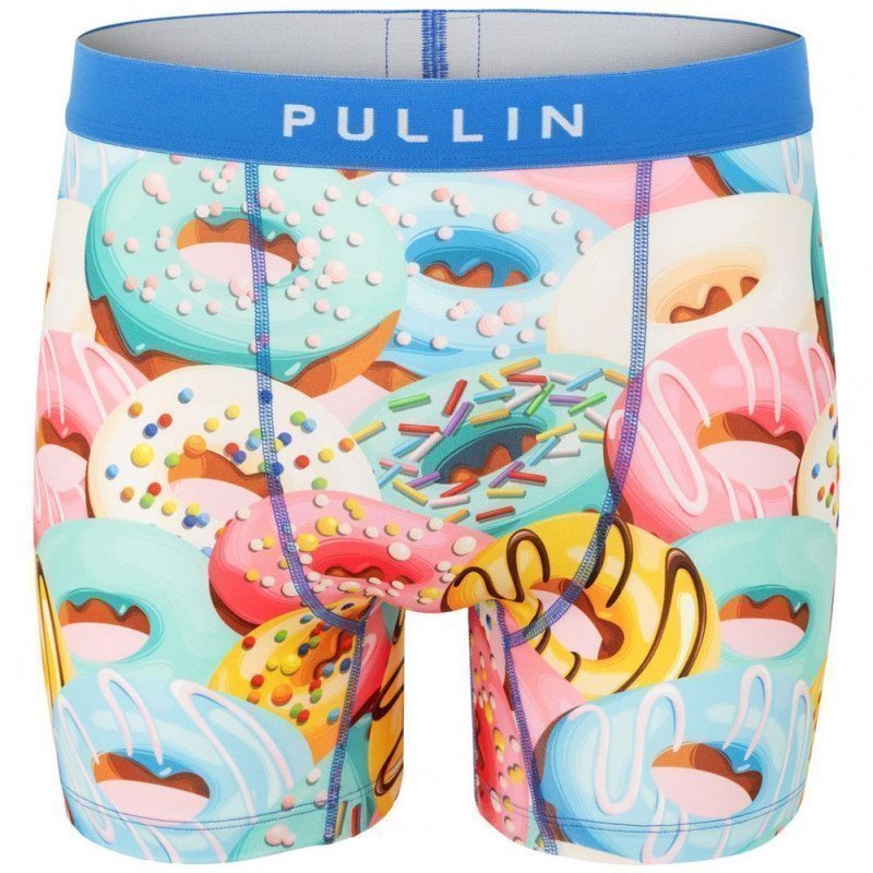 Boxer long Homme COLORNUTS Multicolore et Bleu