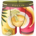 Boxer long Homme MORNINGDEJ Rose et Jaune
