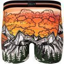 Boxer Homme GOLDENHOUR Orange et Noir
