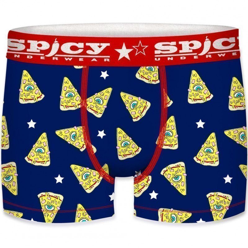 Boxer Homme ASS1 Bleu et Jaune