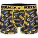 Boxer Homme ASS1 Gris et Jaune