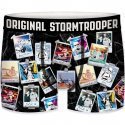 STAR WARS Boxer Homme Microfibre OHL Noir Multicolore STORMTROOPER