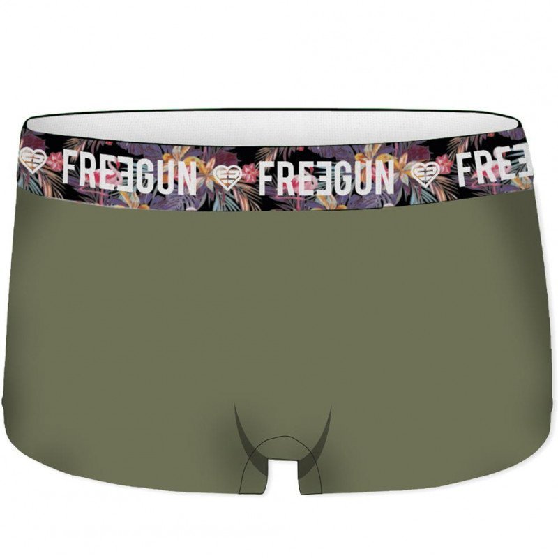 Boxer Femme CBASS1 Vert et Violet