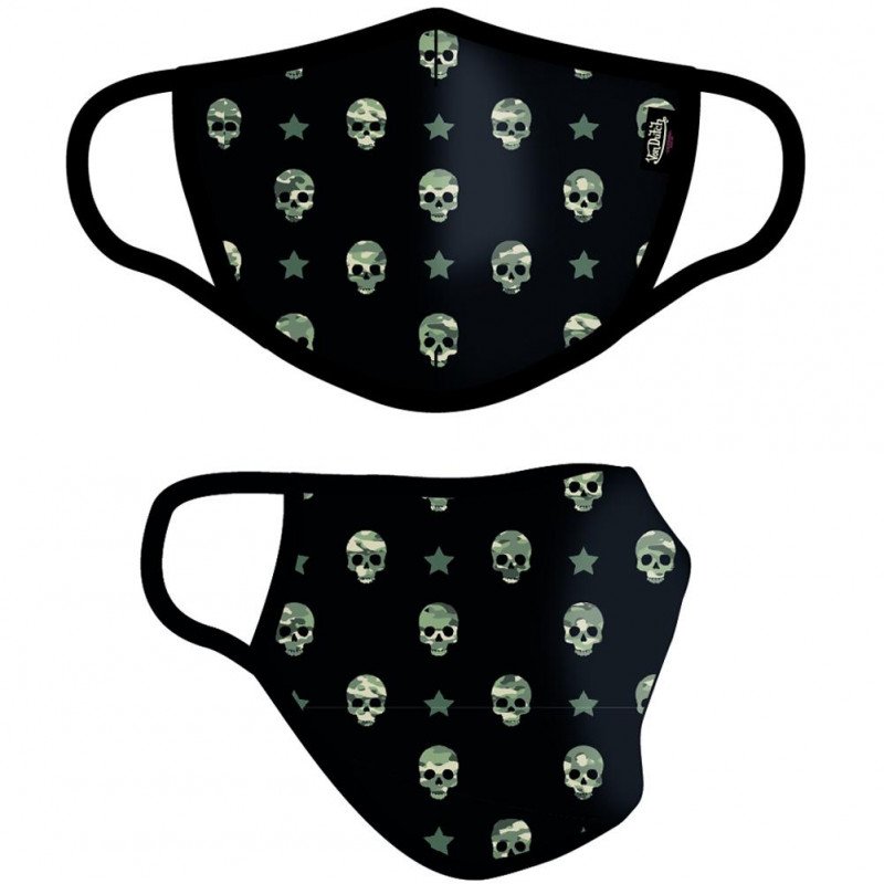 Masque Mixte BIGAS1 Noir et Kaki
