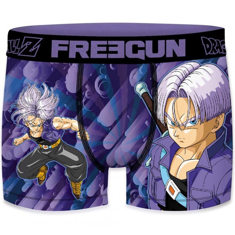 Boxer Homme TRU Violet et Noir