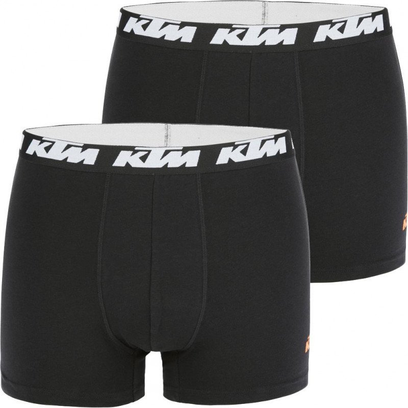 LOT DE 2 Boxer Sous-vêtements Homme BCX2BASS1 Noir et Uni