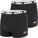 LOT DE 2 Boxer Sous-vêtements Homme BCX2BASS1 Noir et Uni