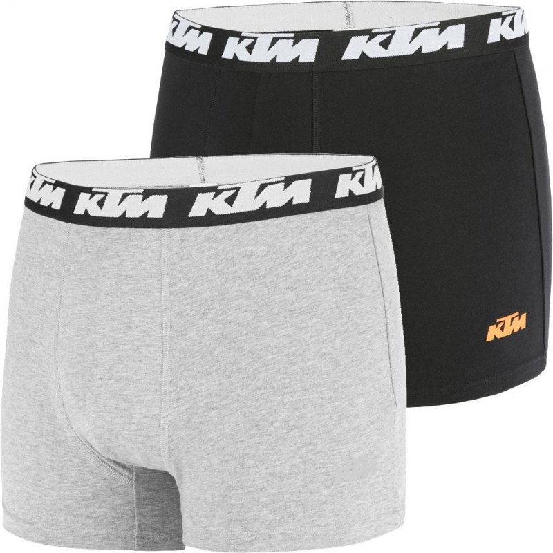 LOT DE 2 Boxer Sous-vêtements Homme BCX2BASS1 Noir et Souris