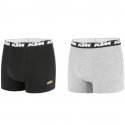 LOT DE 2 Boxer Sous-vêtements Homme BCX2BASS1 Noir et Souris