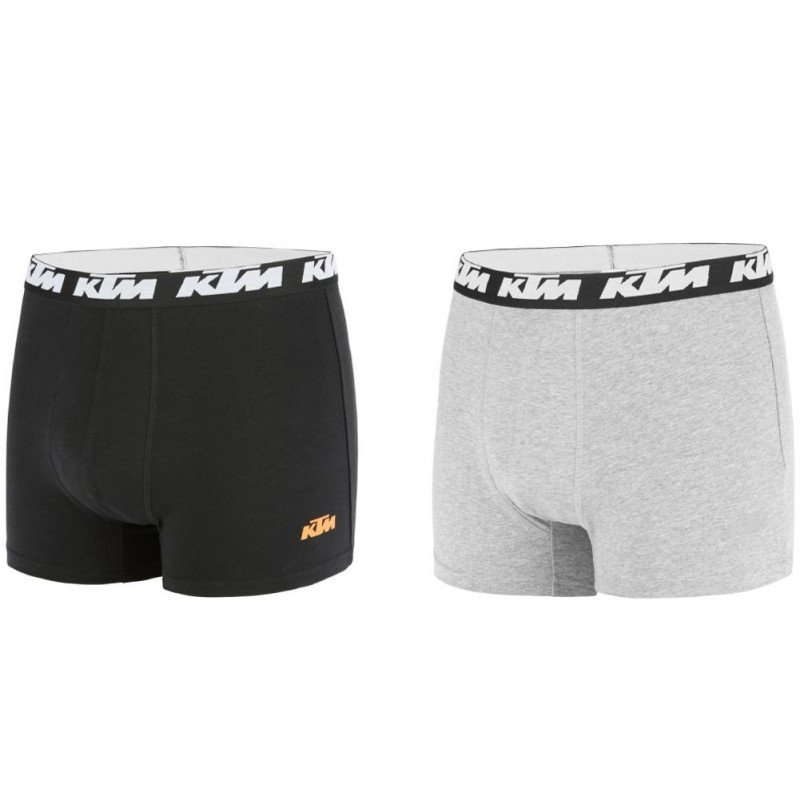 LOT DE 2 Boxer Sous-vêtements Homme BCX2BASS1 Noir et Souris