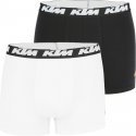 LOT DE 2 Boxer Sous-vêtements Homme BCX2BASS1 Noir et Blanc