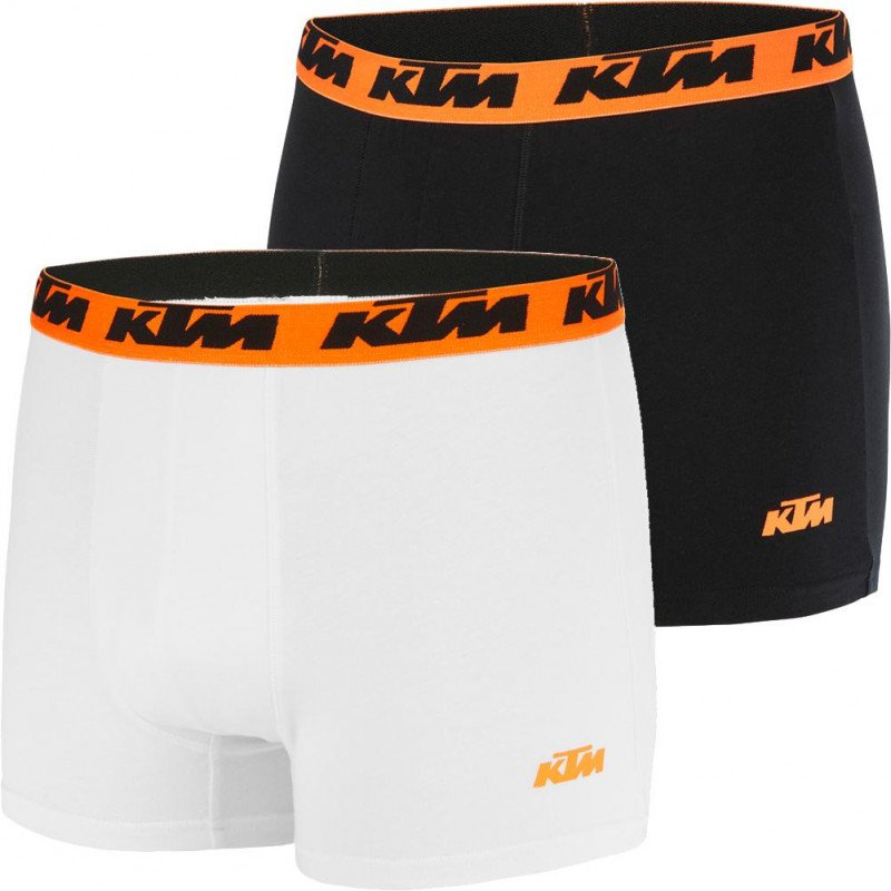 LOT DE 2 Boxer Sous-vêtements Homme BCX2BASS2 Noir et Blanc