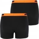 LOT DE 2 Boxer Sous-vêtements Homme BCX2BASS2 Noir et Uni