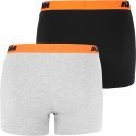 KTM Lot de 2 Boxers Homme Coton BCX2BASS2 Souris Noir