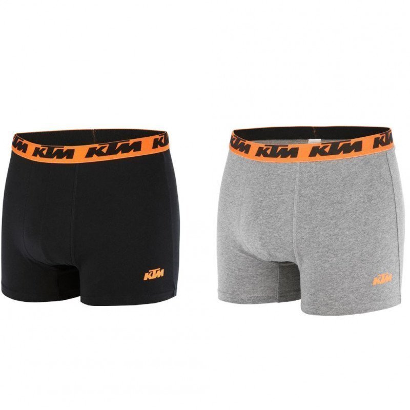 LOT DE 2 Boxer Sous-vêtements Homme BCX2BASS2 Noir et Anthracite