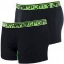LOT DE 2 Boxer Sous-vêtements Homme RUNNING Noir et Vert