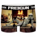 Boxer Homme POO Noir et Jaune