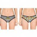 DC COMICS Lot de 2 Shortys Fille SCX2 ASS3 Gris Multicolore JUSTICE LEAGUE