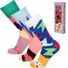 LOT DE 3 Chaussettes Chaussettes Homme TCX3 Multicolore et Bleu