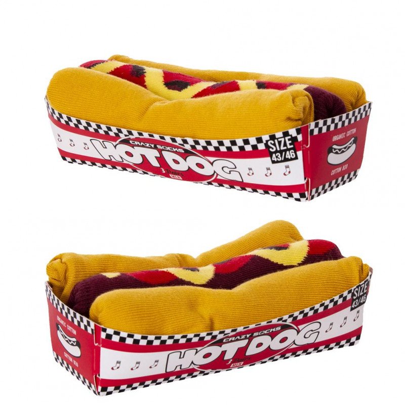 LOT DE 3 Chaussettes Chaussettes Homme TCX3 Jaune et Marron