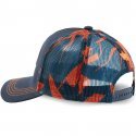 VON DUTCH Casquette Homme MicroCoton ABOB AOP Marine Orange