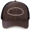 Casquette Homme JOHN5 Marron et Noir