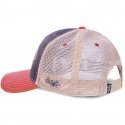 VON DUTCH Casquette Homme MicroCoton MAC2 Bleu Blanc Rouge