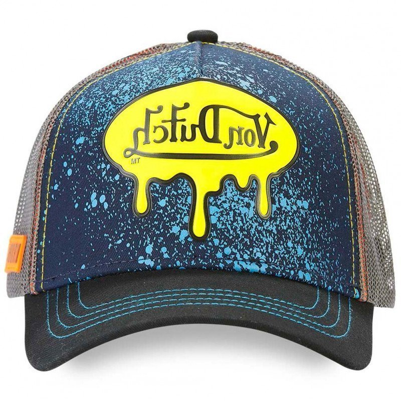 Casquette Homme MEYEL Bleu et Beige