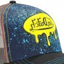 VON DUTCH Casquette Homme MicroCoton MEYEL Bleu