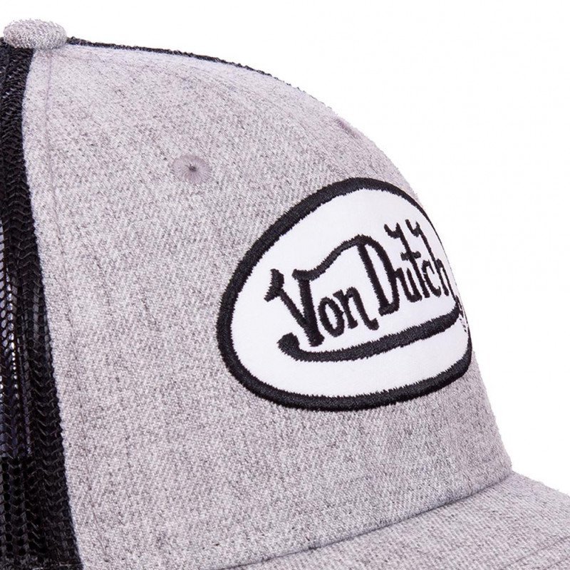 VON DUTCH Casquette Homme MicroCoton TERRY2 Gris
