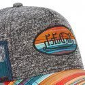 VON DUTCH Casquette Homme MicroCoton TRUIND Gris