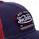Casquette Homme WEST Bleu et Rouge