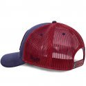 Casquette Homme WEST Bleu et Rouge