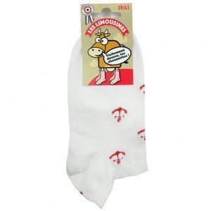 LES LIMOUSINES Socquettes Femme Coton ANCRE Blanc
