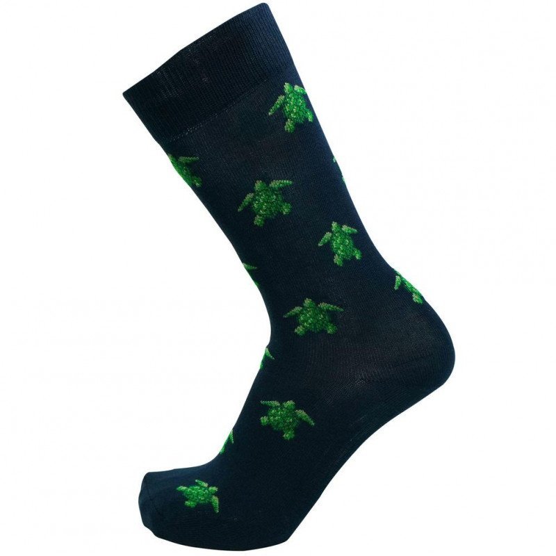 Chaussettes Homme TORTUE Bleu et Marine