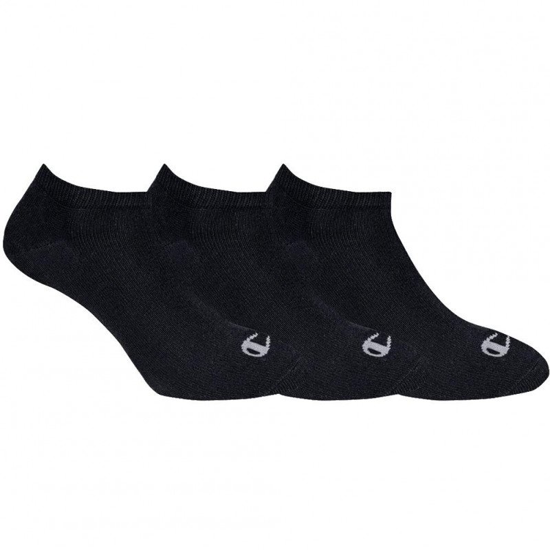 LOT DE 3 Socquettes Chaussettes Homme NOSHOW Noir et Blanc